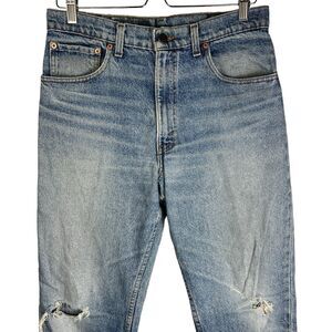 Levis 550 XX Jeans Mens 33 x 30 Relaxed Fit Tapered Leg Cotton Denim USA Vintage